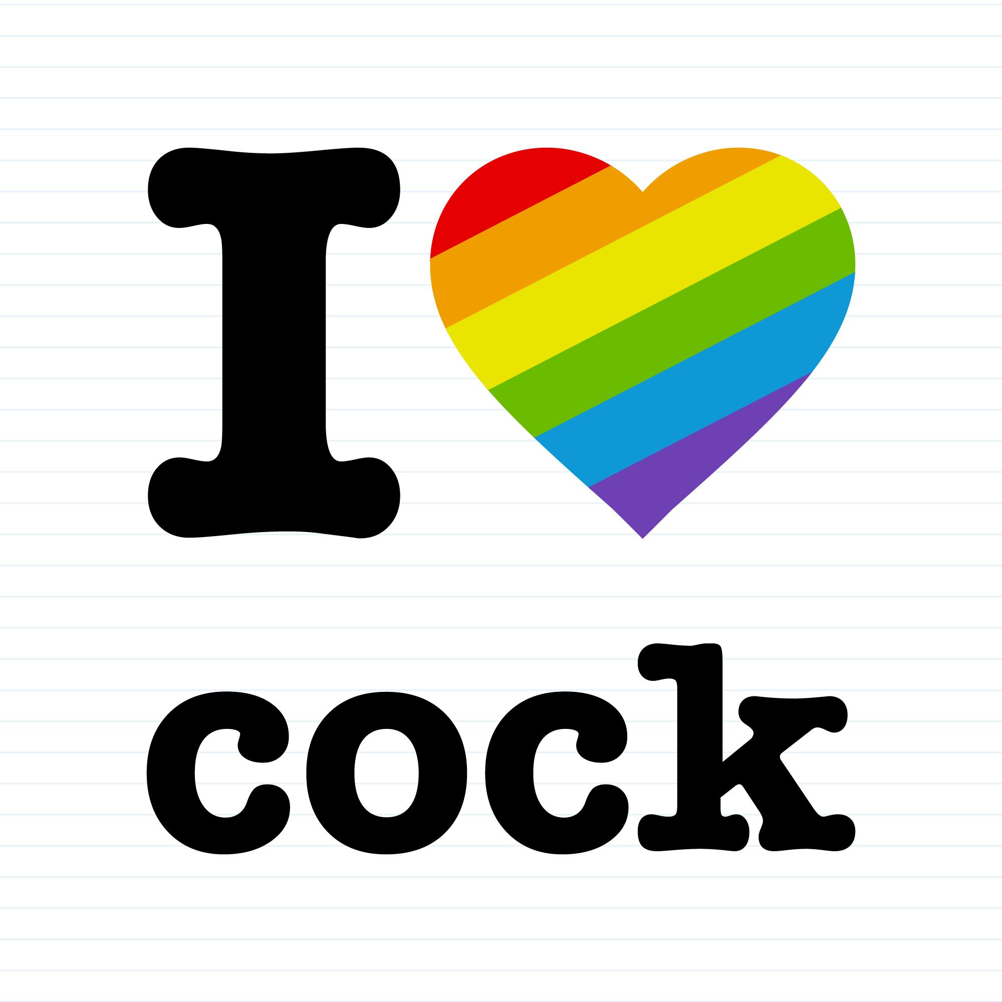 I Love Cock Pride